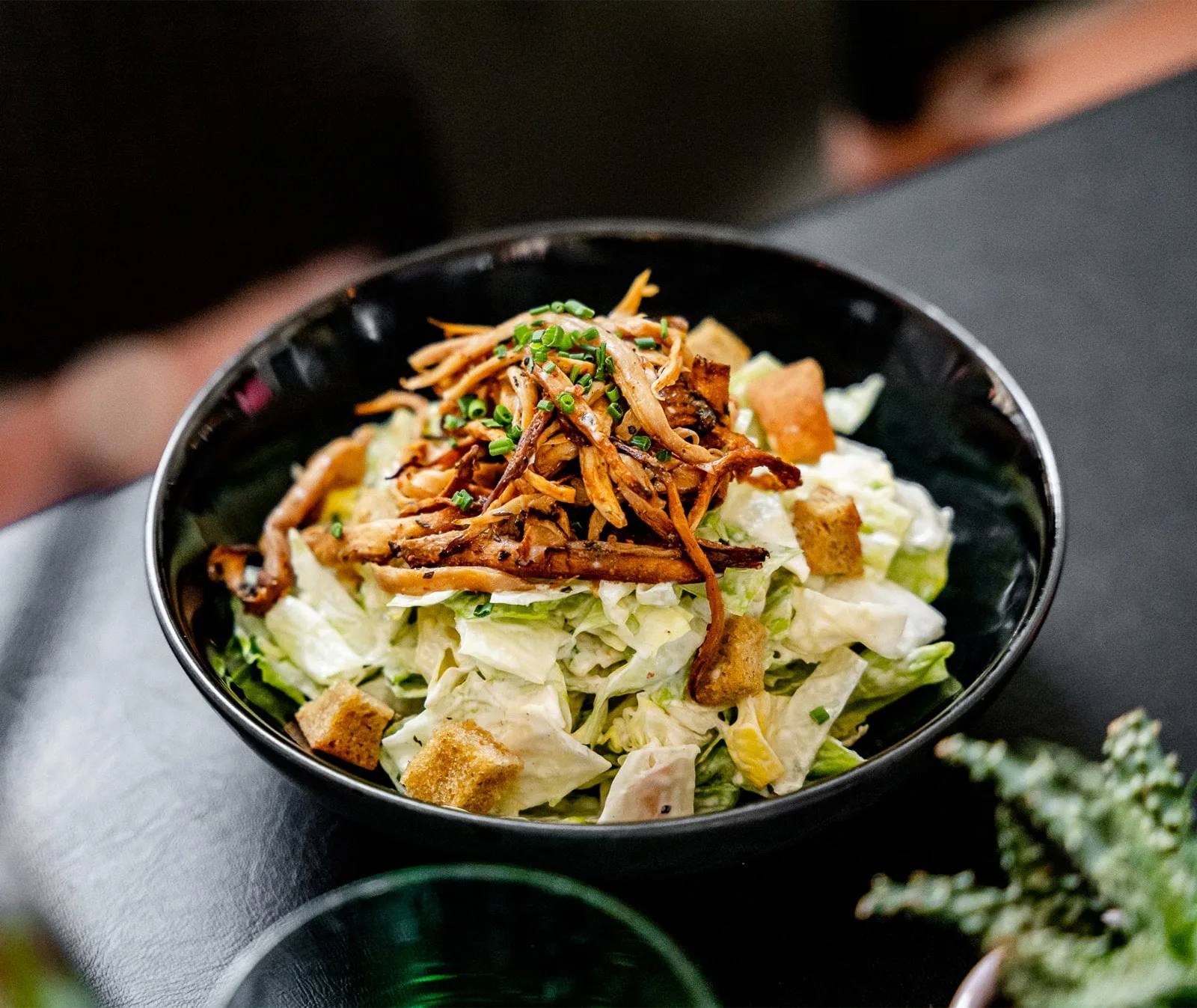 Veganer Caesarsalat